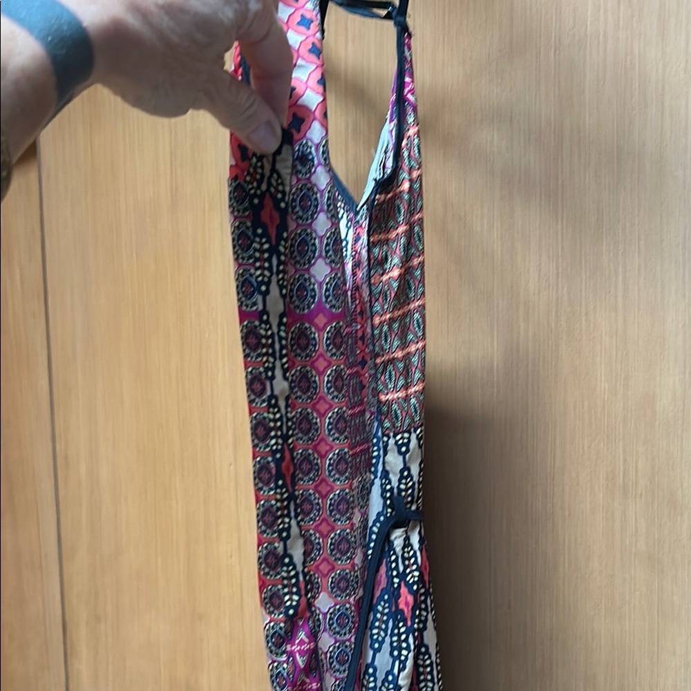 Colorful Patchwork Maxi Dress - Picture 5 of 5